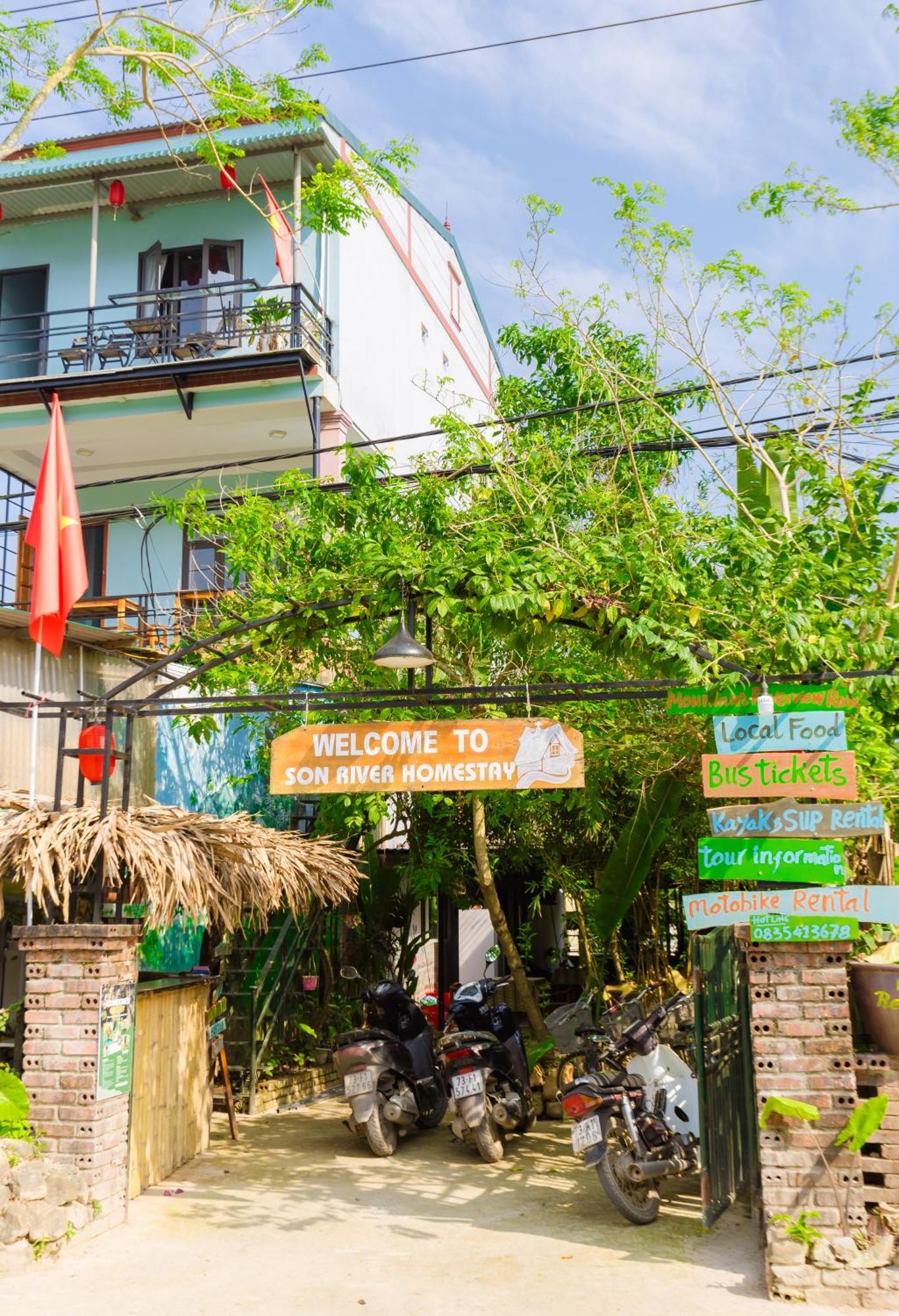 Son River Homestay ฟ็องญา ภายนอก รูปภาพ